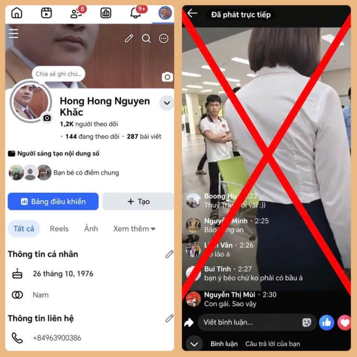 Bắt ông bố livestream 'bênh con gái' làm náo loạn bệnh viện- Ảnh 1.