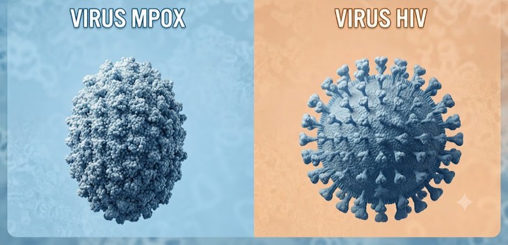 Người nhiễm HIV cần lưu ý gì khi mắc mpox? - Ảnh 1.