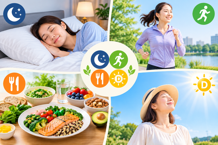 4 thói quen thường thấy ở người ít ốm - Ảnh 1.