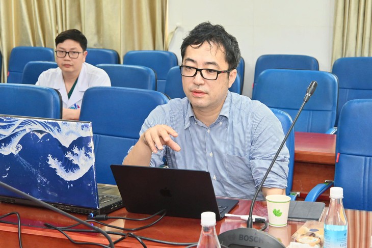 GS Hiệp hội Phẫu thuật Lồng ngực Nhật Bản ấn tượng về mô hình hội chẩn đa chuyên khoa trong điều trị bệnh lý về phổi của các bác sĩ Việt Nam- Ảnh 3.