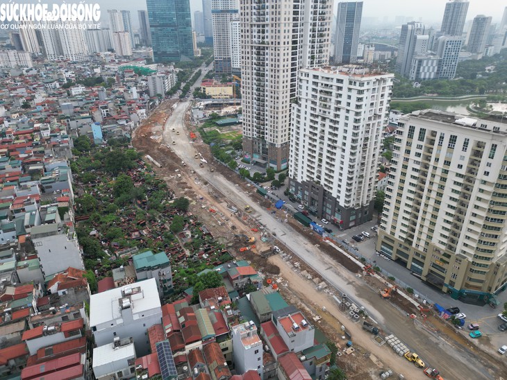 Hiện trạng Vành đai 2,5 đoạn qua Cầu Giấy dự kiến thông xe vào tháng 10- Ảnh 4.