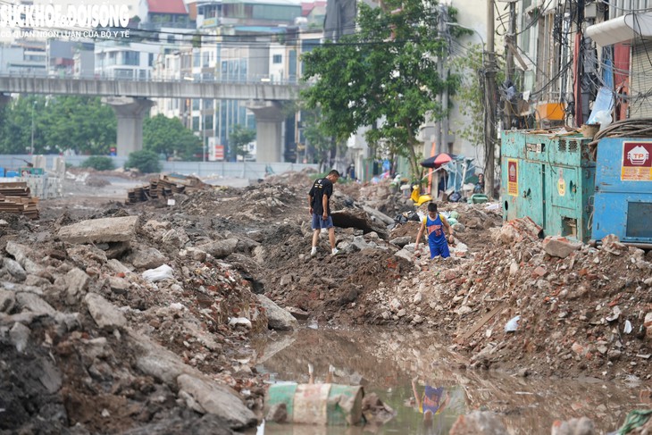 Hiện trạng Vành đai 2,5 đoạn qua Cầu Giấy dự kiến thông xe vào tháng 10- Ảnh 10.