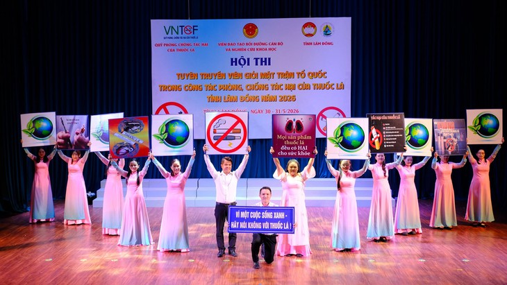 Đa dạng tuyên truyền, đẩy mạnh xây dựng trường học, cơ sở y tế không khói thuốc- Ảnh 1.