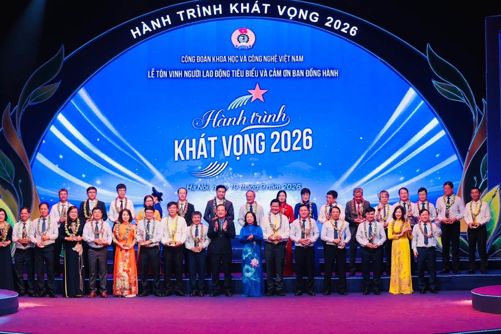 183 người lao động ngành khoa học công nghệ được tôn vinh- Ảnh 1.