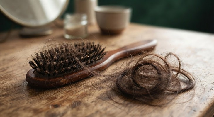 Rụng tóc hơn 100 sợi tóc mỗi ngày có đáng lo? - Ảnh 1.