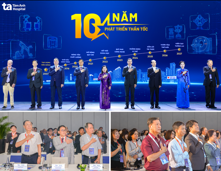 Bệnh viện Tâm Anh được đánh giá cao năng lực nghiên cứu và hội nhập quốc tế - Ảnh 1.