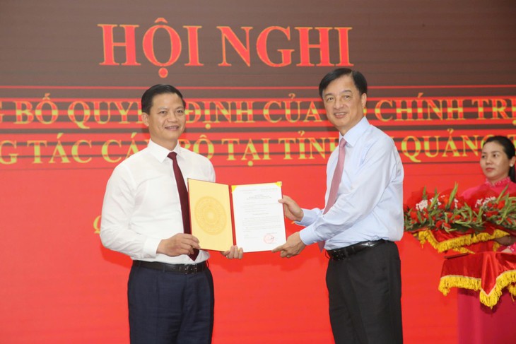 Tỉnh Quảng Trị có tân Bí thư, Phó Bí thư - Ảnh 2.