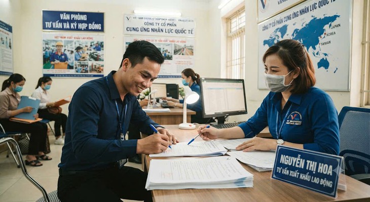 Doanh nghiệp phải hoàn tiền cho người lao động nếu kéo dài thời gian chờ xuất cảnh- Ảnh 1.