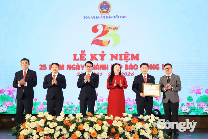 Báo Công lý tuổi 25: Vững truyền thống, đổi mới để vươn lên- Ảnh 4.