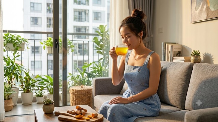 Thời điểm nào tốt nhất để uống trà nghệ: Buổi sáng hay buổi tối? - Ảnh 1.