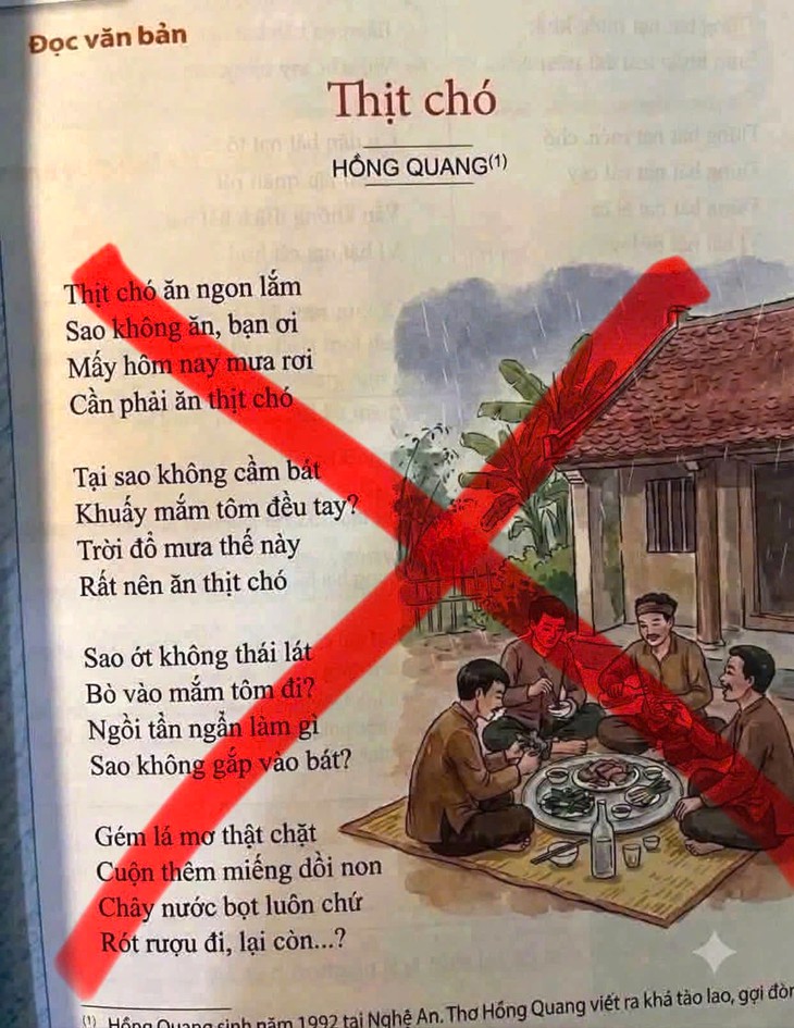 Đăng bài thơ “Thịt chó” do AI tạo, người phụ nữ bị công an mời làm việc - Ảnh 2.