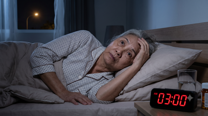 Vì sao người lớn tuổi hay thức giấc nửa đêm và giải pháp từ bữa tối- Ảnh 3.