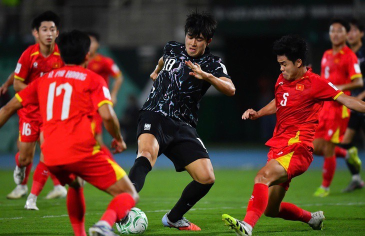 U23 Việt Nam gặp U23 Hàn Quốc ở tứ kết ASIAD 20 - Ảnh 1.