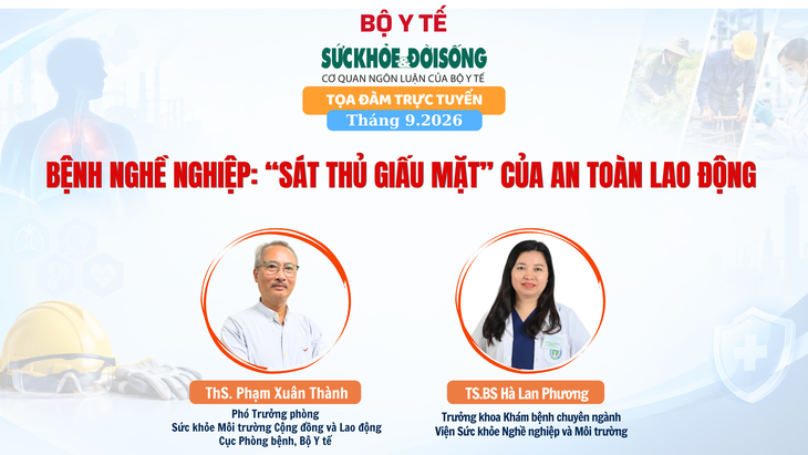 Truyền hình trực tuyến: Bệnh nghề nghiệp: 'sát thủ giấu mặt' của an toàn lao động - Ảnh 1.