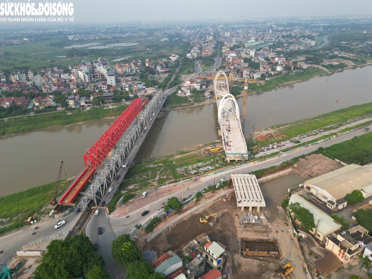 Diện mạo mới của Cầu Đuống sau 3 năm thi công- Ảnh 2.
