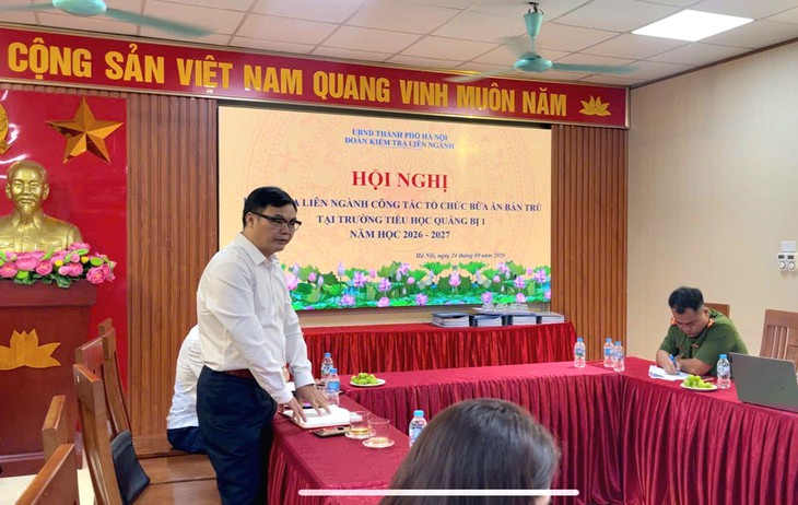 Vụ suất ăn học sinh 'toàn tóp mỡ': Nhà cung cấp lên tiếng- Ảnh 1.