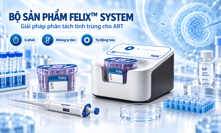 Hệ thống phân tách bằng công nghệ điện di Felix™ bước tiến mới chọn lọc tinh trùng- Ảnh 3.