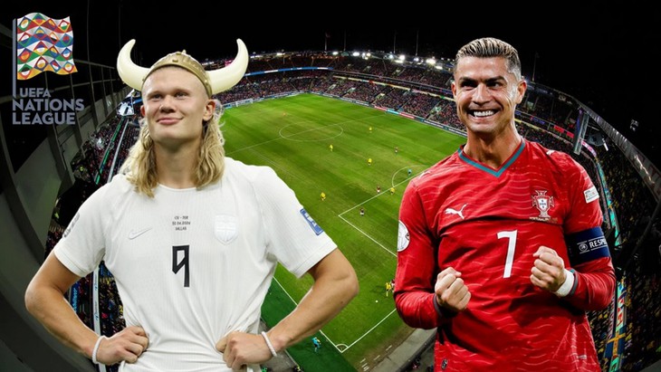 Lịch thi đấu bóng đá hôm nay ngày 27/9 - 28/9: Ronaldo đấu Haaland - Ảnh 1.