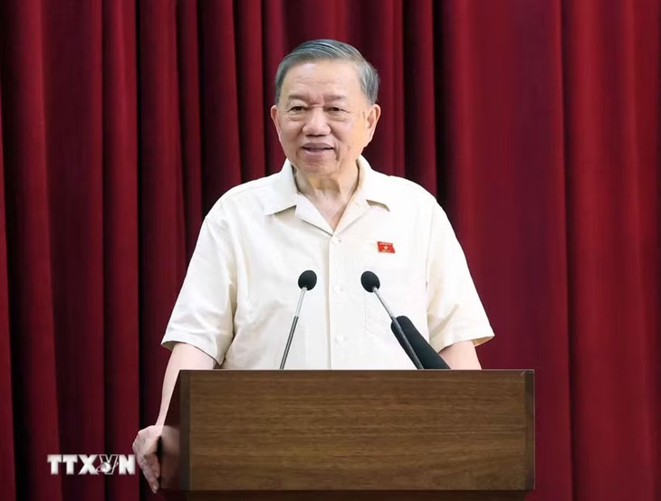 Tổng Bí thư, Chủ tịch nước Tô Lâm: Thủ đô không chỉ phát triển nhanh mà phải có chất lượng, bản sắc và ngày càng đáng sống- Ảnh 1.