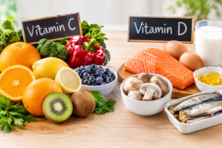Kết hợp Vitamin C và Vitamin D mang lại lợi ích gì? - Ảnh 1.