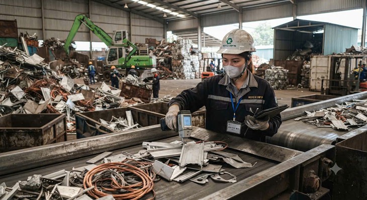 Nhập khẩu phế liệu từ nước ngoài làm nguyên liệu phải có giấy phép môi trường- Ảnh 1.