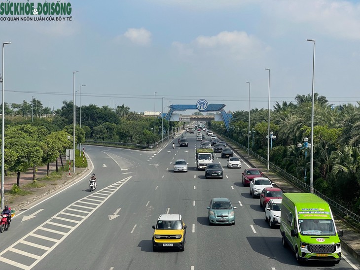 Cầu Nhật Tân ùn ứ hướng vào nội đô sáng đầu tuần- Ảnh 3.