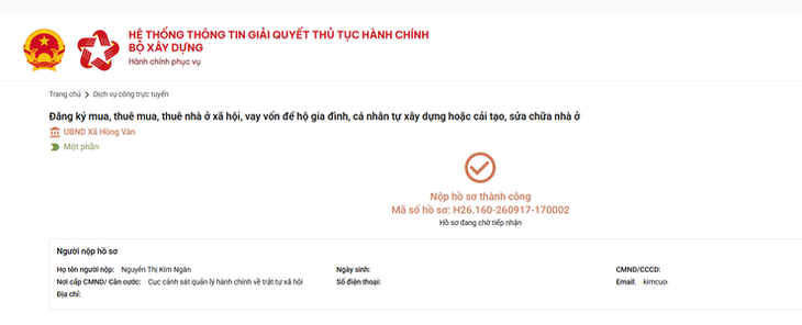 Hướng dẫn thực hiện 7 bước đăng ký mua/thuê nhà ở xã hội- Ảnh 10.