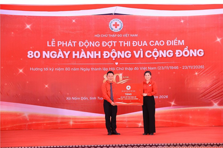 Lễ phát động Đợt thi đua cao điểm “80 ngày hành động vì cộng đồng”- Ảnh 1.