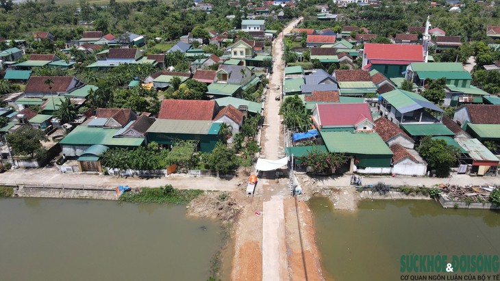 Người dân quê Bác đồng lòng hiến đất mở đường- Ảnh 1.