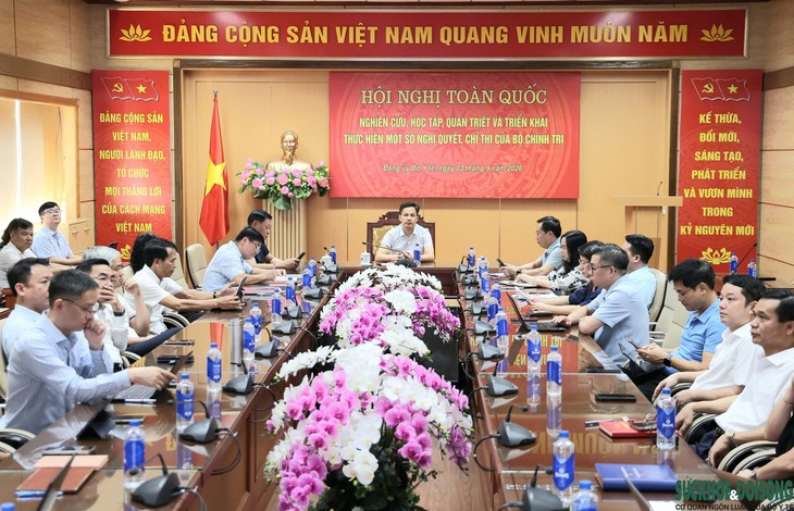 Hội nghị toàn quốc nghiên cứu, học tập, quán triệt và triển khai thực hiện một số Nghị quyết, Chỉ thị của Bộ Chính trị- Ảnh 6.