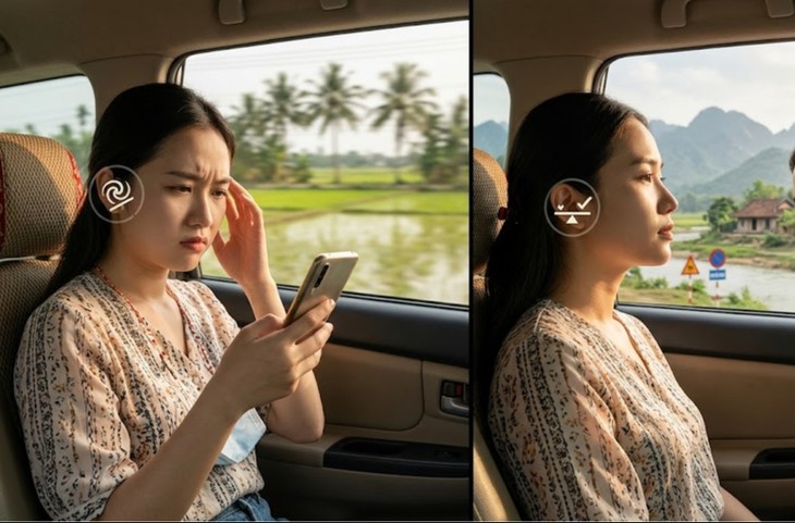 Điện thoại làm say xe, vì sao điện thoại lại có thể giúp chống say? - Ảnh 2.