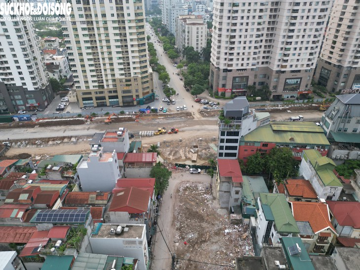 Hoàn thành giải phóng mặt bằng 'ngõ khổ' kết nối ra Vành đai 2,5 - Ảnh 2.
