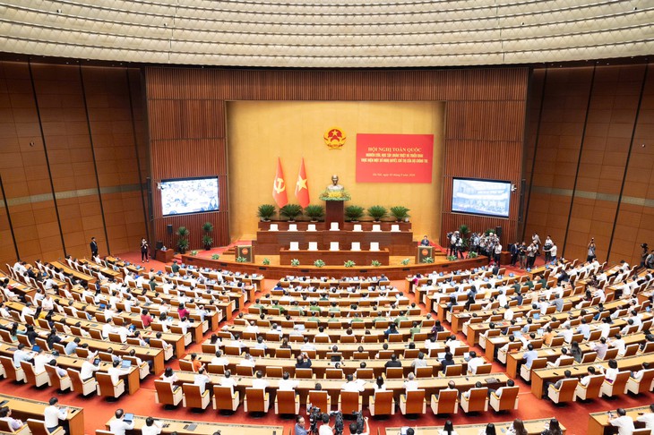 Hội nghị toàn quốc nghiên cứu, học tập, quán triệt và triển khai thực hiện một số Nghị quyết, Chỉ thị của Bộ Chính trị- Ảnh 4.
