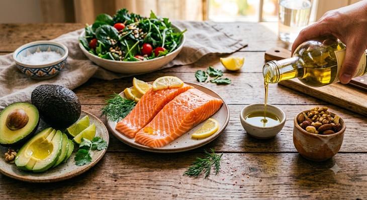 3 nhóm thực phẩm giúp làm chậm quá trình lão hóa ở tuổi 50 - Ảnh 1.