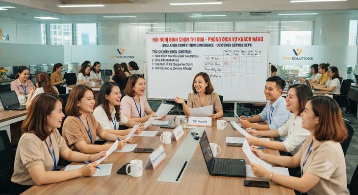 Nghỉ thai sản được tính là thời gian công tác để xét tặng danh hiệu thi đua- Ảnh 1.