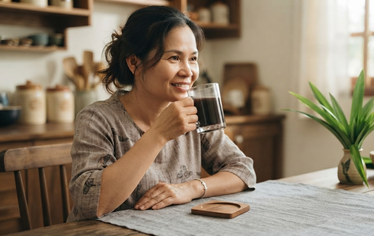 Mỗi ngày uống 1 cốc nước đậu đen rang có tác dụng gì? - Ảnh 1.