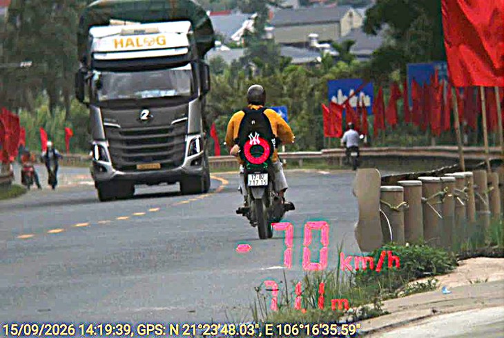 Tra cứu 420 phương tiện bị phạt nguội tại Bắc Ninh do chạy quá tốc độ- Ảnh 2.