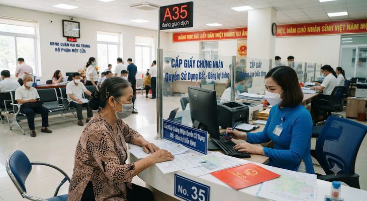 Thủ tục xin cấp lại giấy chứng nhận khi điều chỉnh lại quyền sử dụng đất - Ảnh 1.