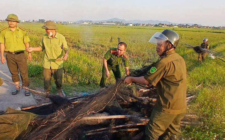 Hà Tĩnh ngăn nạn săn bắt chim trời mùa di cư- Ảnh 5.