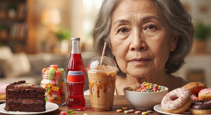 5 thực phẩm khiến phụ nữ lão hóa nhanh và mất cân bằng nội tiết - Ảnh 1.