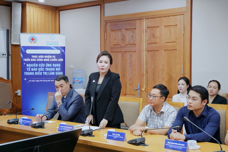 Hợp tác nghiên cứu ứng dụng tế bào gốc trung mô trong điều trị lâm sàng- Ảnh 4.