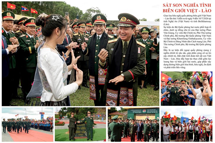 Giao lưu quốc phòng Việt Nam - Lào: Bồi đắp tình hữu nghị từ nơi biên cương - Ảnh 1.