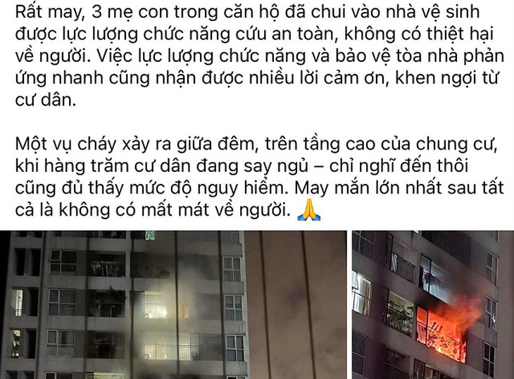 Cảnh báo: Cháy chung cư, chớ dại chui vào nhà vệ sinh để ‘né’ lửa- Ảnh 3.