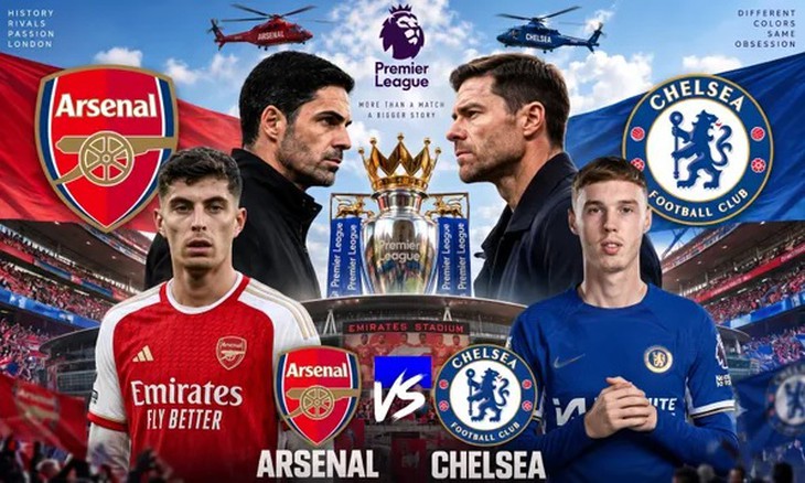 Kênh và link xem trực tiếp Arsenal vs Chelsea tối 6/9- Ảnh 1.
