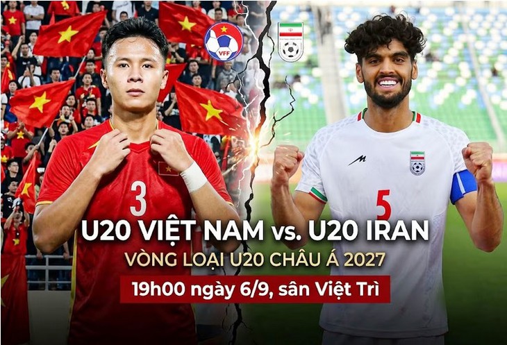 Kênh và link xem trực tiếp U20 Việt Nam vs U20 Iran tối 6/9- Ảnh 1.