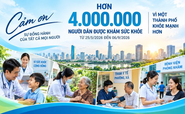 Khám sức khỏe toàn dân: TPHCM vẫn còn gần 9 triệu người cần được khám- Ảnh 1.