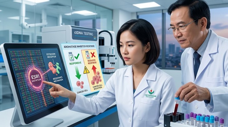 Một đột biến trong máu báo hiệu ung thư vú nguy hiểm- Ảnh 2.