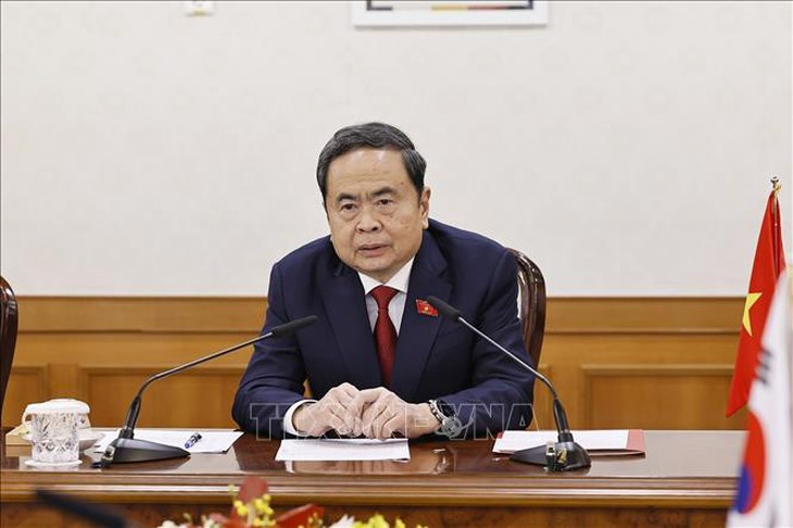Chủ tịch Quốc hội Trần Thanh Mẫn hội kiến Thủ tướng Hàn Quốc Han Seong-sook- Ảnh 4.