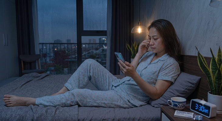 Vì sao càng cố ngủ càng mất ngủ và cách khắc phục - Ảnh 2.
