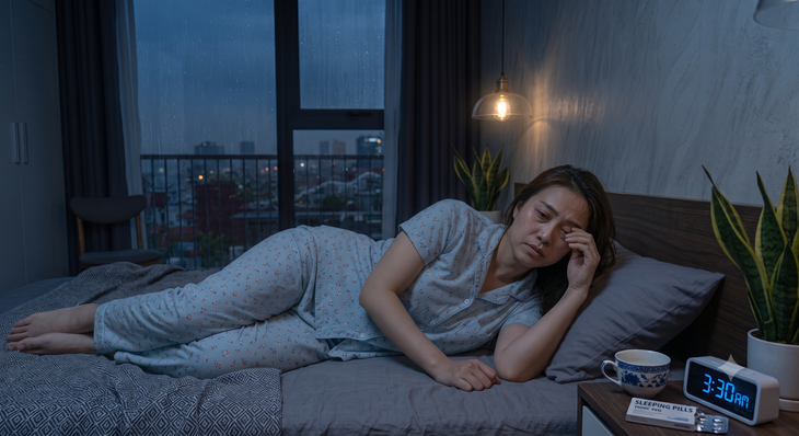 Vì sao càng cố ngủ càng mất ngủ và cách khắc phục - Ảnh 1.